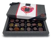 Valentine's 18 Mostly Dark Chocolate Gift Box