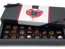 Valentine's 24 Mostly Dark Chocolate Gift Box