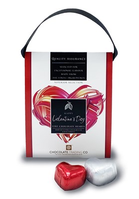Valentine's Day Ltd Edition Chocolate Hearts Pouch