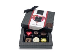 Valentine's Day Assorted 6 Chocolate Gift Box