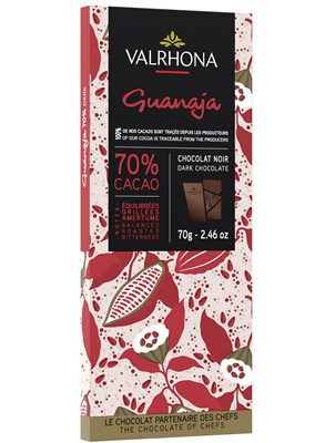 Valrhona Guanaja dark chocolate bar