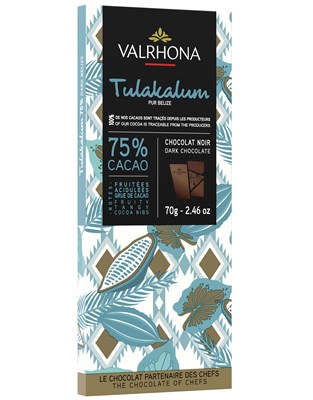 Valrhona Tulakalum, 75% dark chocolate bar