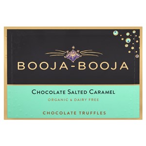 Click to view product details and reviews for Booja Booja Chocolate Salted Caramel Truffles 92g.
