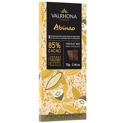 Valrhona Abinao, 85% dark chocolate bar