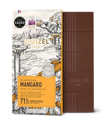 Cluizel, Mangaro, 71% dark chocolate bar