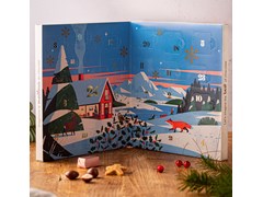 Valrhona, Premium Advent Calendar open
