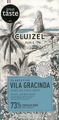 Michel Cluizel, Vila Gracinda 73% dark chocolate bar