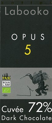 Zotter, Labooko Opus 5, 2022, 72% dark chocolate bar