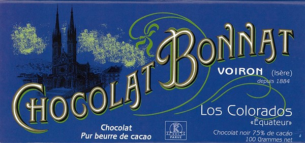 Bonnat, Los Colorados, 75% dark chocolate bar