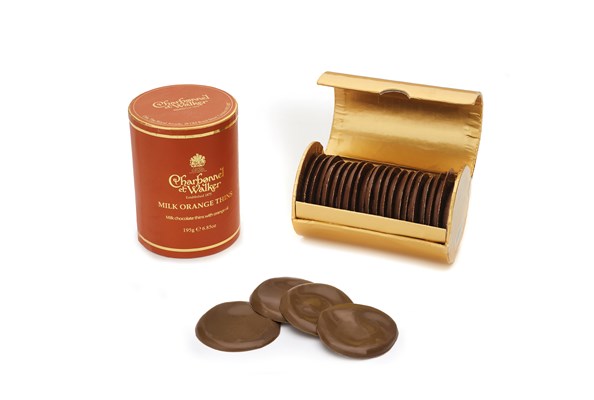 Charbonnel et Walker, Milk Chocolate & Orange Thins