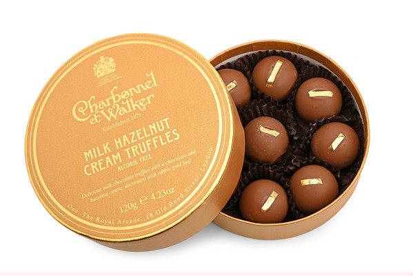Charbonnel et Walker, Milk Chocolate & Hazelnut Truffles