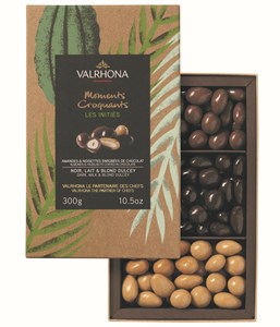 Valrhona, Moments Croquants, Enrobed Almond & Hazelnuts 300g