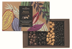 Click to view product details and reviews for Valrhona Les Collectionneurs Enrobed Nuts And Fruit 450g.