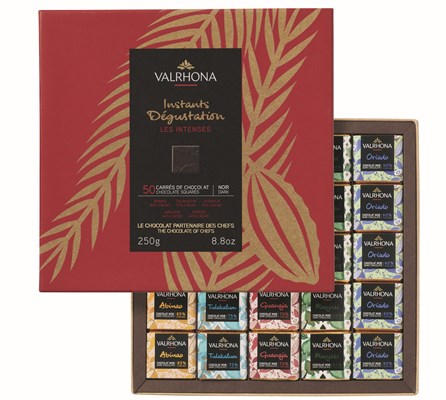 Buy Valrhona, Les Intenses, Dark Chocolate Tasting Squares