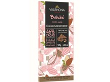 Valrhona Bahibe Roasted Almond 46% Milk Chocolate Bar