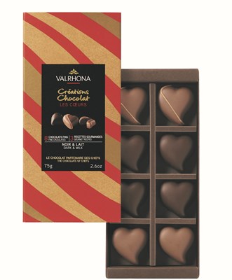 Valrhona Les Couers Hearts Chocolate Gift Box