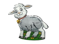 Milk Chocolate Easter Lamb