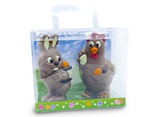 Easter Bunny & Hen gift box