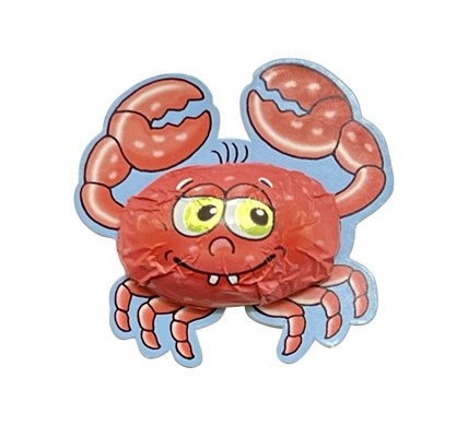 Foiled Milk chocolate crab