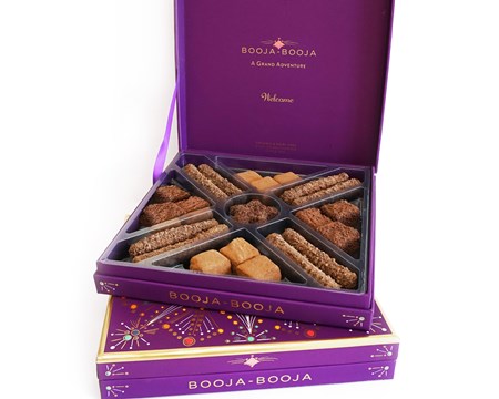 Booja Booja, A Grand Adventure, Chocolate truffle Selection 243g Open