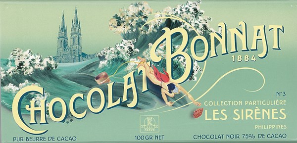 Bonnat, Les Sirenes, 75% dark chocolate bar
