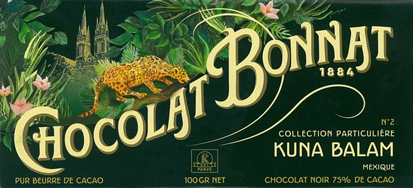 Bonnat, Kuna Balam, 75% dark chocolate bar