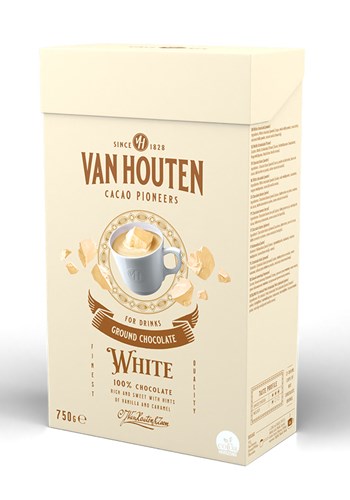 Van Houten (Callebaut) White Drinking Chocolate - Chocolate Trading Co