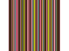Multicolour Lines, chocolate transfer sheets x2 (shown on dark chocolate)