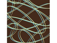 Blue Swirls, chocolate transfer sheets x2 (shown on dark chocolate)