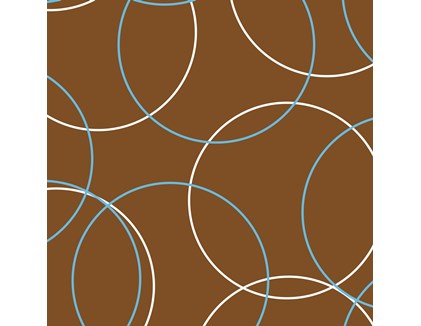 Chocolate Transfer Sheet - Caramel Circle