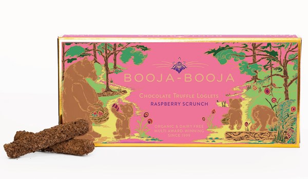 Booja Booja Easter Raspberry Scrunch Loglets 115g