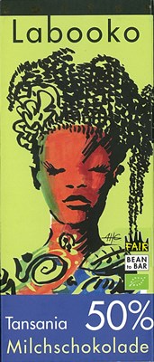 Zotter, Labooko Tanzania, 50% milk chocolate bar
