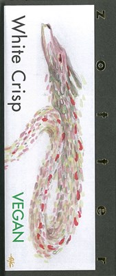 Zotter, Hand Scooped, Vegan White Crisp chocolate bar