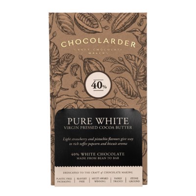Chocolarder, White Chocolate Bar
