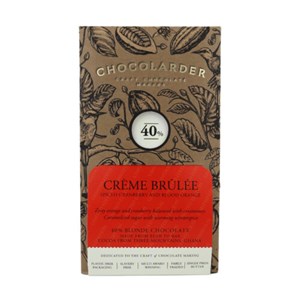 Chocolarder, Creme Brulee 40% Blonde Chocolate Bar