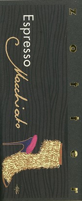 Zotter, Hand Scooped, Espresso Macchiato, 70% Dark Chocolate bar
