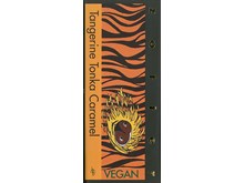 Zotter, Hand Scooped, Tangerine Tonka Caramel, 70% Dark Chocolate bar