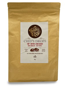 Click to view product details and reviews for Willies Sur Del Lago 100 Dark Chocolate Couverture Drops 1kg.