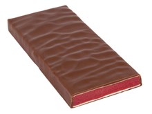 Zotter, Hand Scooped, Raspberry, Dark Chocolate bar