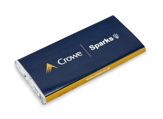 Branded Chocolate Bar (Folded) 80g