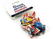Branded gift bag of Chocolate Aeroplanes