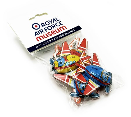 Branded gift bag of Chocolate Aeroplanes