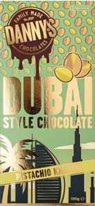 Dubai Style Chocolate Bar with Pistachio & Knafeh 190g