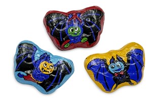Chocolate Mini Bats - Bulk drum of 100