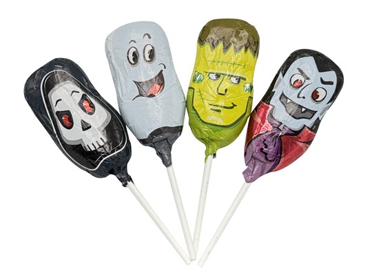Halloween Chocolate Lollies