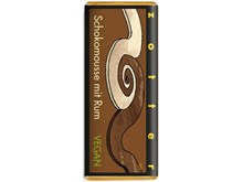 Zotter, Hand Scooped, Vegan, Boozy Chocolate Mousse, 70% Dark Chocolate Bar