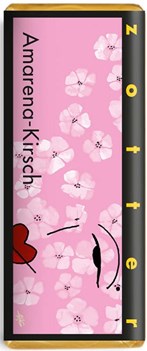 Zotter, Hand Scooped, Amareena Cherry, 50% Milk Chocolate Bar