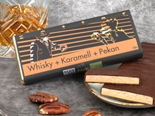 Zotter, Hand Scooped, Whisky, Caramel & Pecan, Dark Chocolate Bar