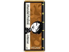 Zotter, Hand scooped, Vegan, Almond Praline Intense, 70% Dark Chocolate Bar