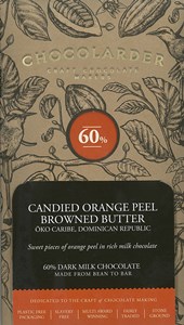 Click to view product details and reviews for Chocolarder Candied Orange Peel 60 Dark Milk Chocolate Bar. Click to view product details and reviews for Chocolarder Candied Orange Peel 60 Dark Milk Chocolate Bar.